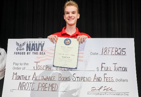 Katy High School student Joseph Fields